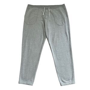 🔃J. Crew Men’s Gray Authentic Fleece Skinny Leg Athletic Gym Sweatpants